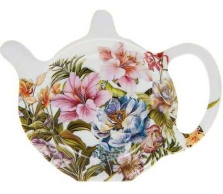 Lily Rose - Melamine Tea Bag Rest - Leonardo Collection