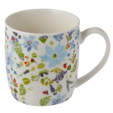 Lavender Garden Porcelain Mug with Infuser & Lid - Image 4