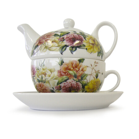 Rose Garden design - teapot for one